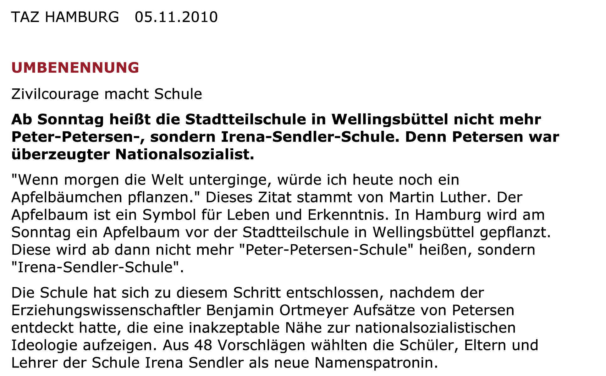 taz hamburg 5.11
