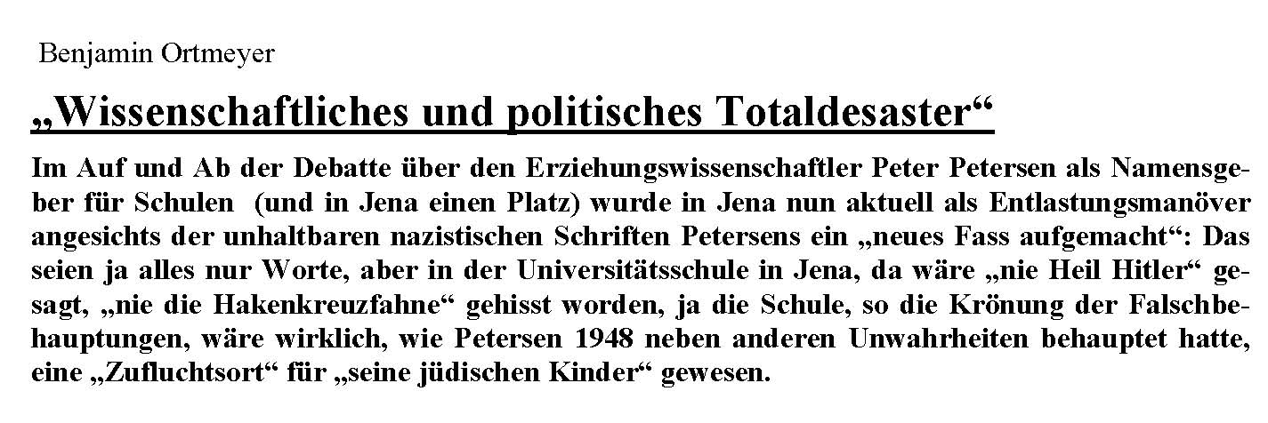 Seiten aus Torsten Schwan Kritik an Hein Retter mit ANHANG